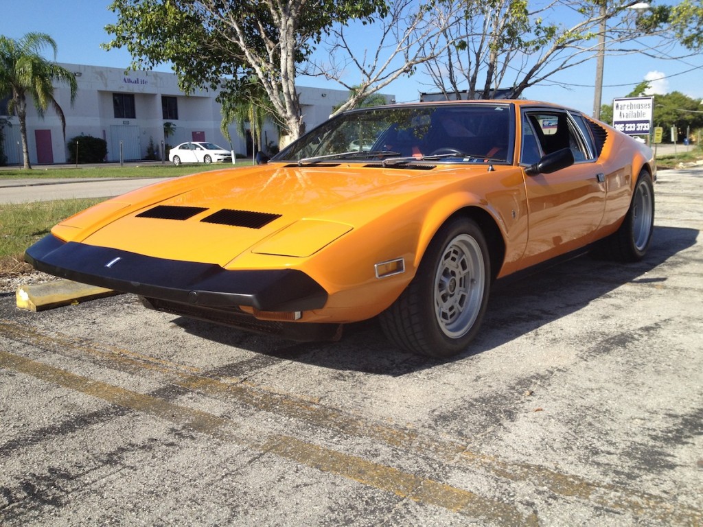1972 Florida Orange – DeTomaso Pantera Sold to Belgium