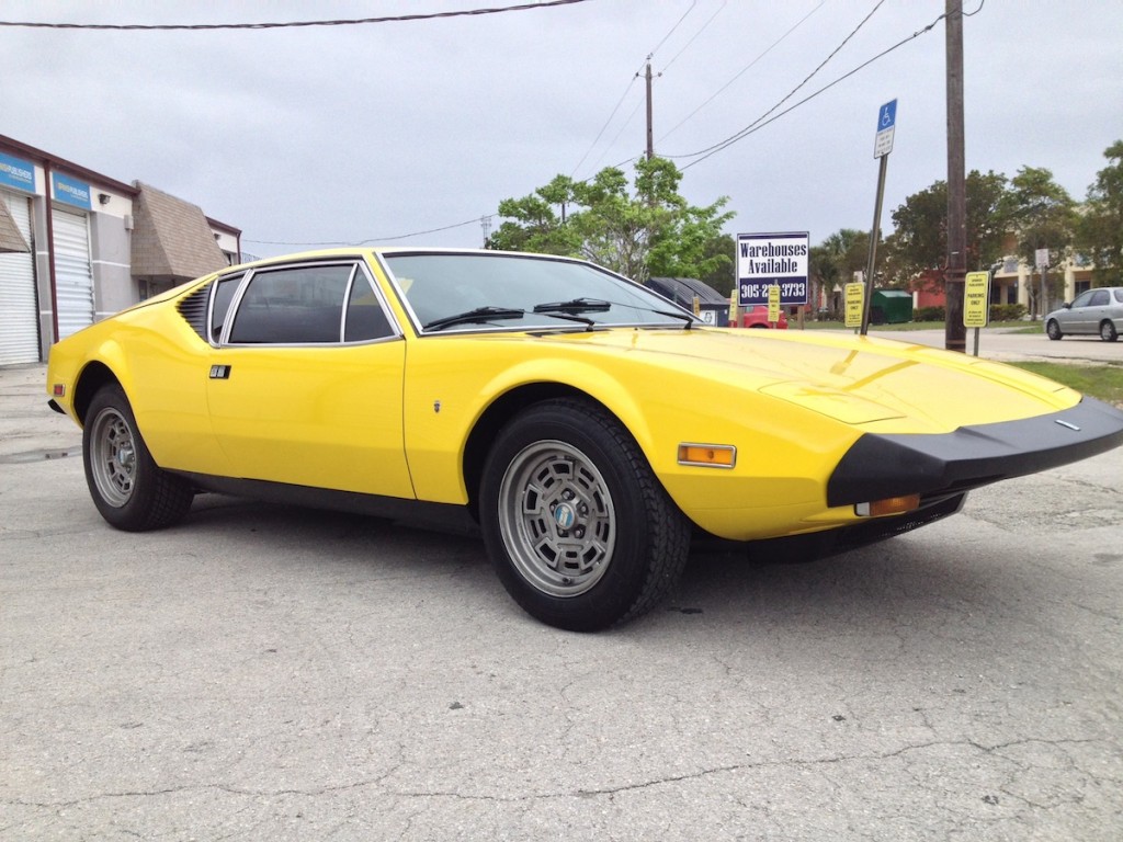1974 Fresh Restoration $66,500 – DeTomaso Pantera Car Sold to North Florida